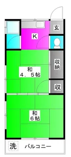 進士荘【2階】の間取り