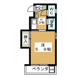 8DEKIMACHI【2階】の間取り