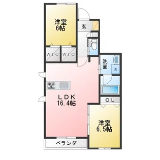 アークトゥルス【1階】の間取り