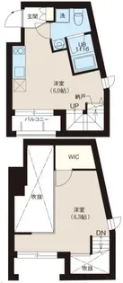 レピュア十条レジデンス【4階】の間取り