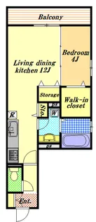 J・Comfort【3階】の間取り