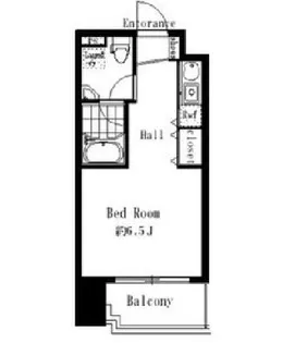 東京都港区白金3【マンション】の間取り