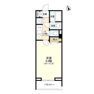 プロスペクト東雲橋【6階】の間取り