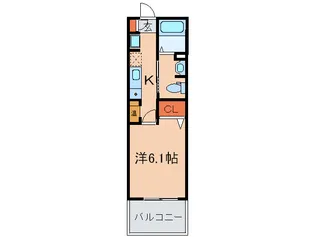 ロイヤル神戸三宮【7階】の間取り