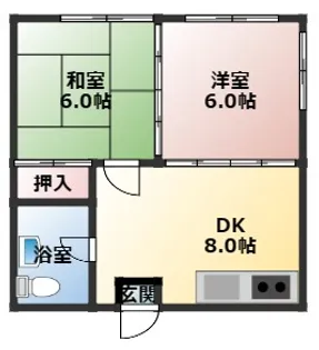 コーポイナミ【3階】の間取り