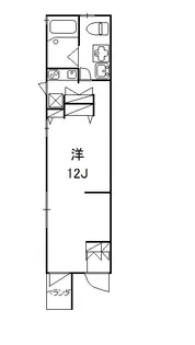 グランドソレイユII【2階】の間取り