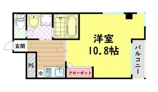 エクセレント南新町【6階】の間取り