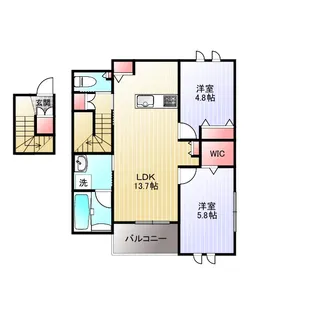Maison Raffine【2階】の間取り