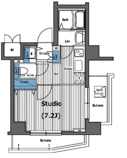 ガラ・グランディ西新宿【4階】の間取り