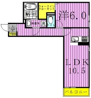 ホープヒル【2階】の間取り