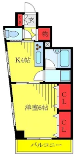 プレミール松瀬【2階】の間取り