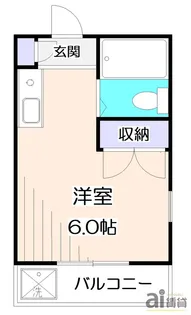 コーポユウエーII【1階】の間取り