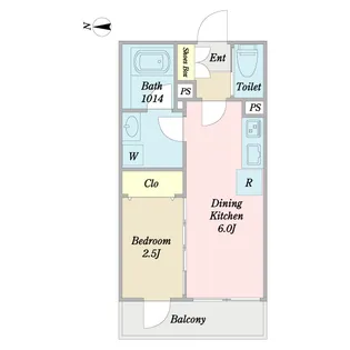 Jブラン北綾瀬【2階】の間取り