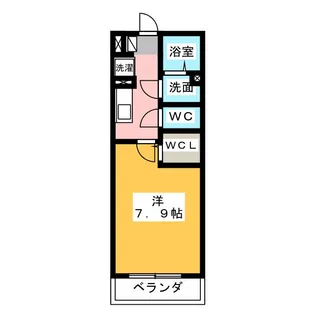 リブリ・BJウイング【3階】の間取り