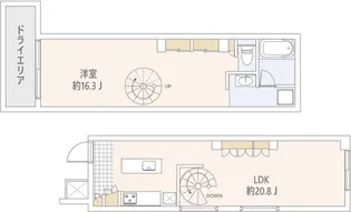GrandStory西麻布【1階】の間取り