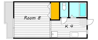 ドエル津島【2階】の間取り