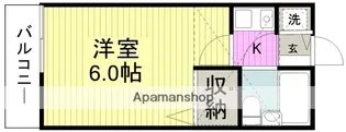 セントハイム霞ヶ関【1階】の間取り
