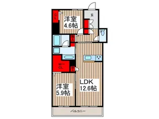 ウェルビー【2階】の間取り