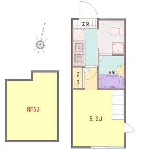 マイスペース港北【1階】の間取り