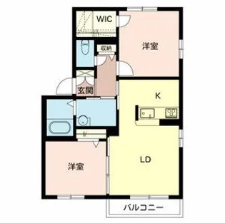 ShaMaison Siamese【2階】の間取り