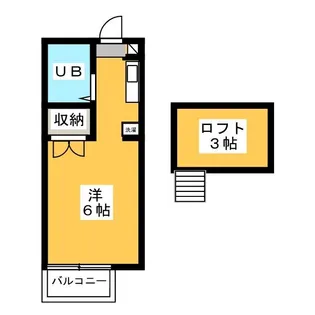 ロワール学園東町【2階】の間取り