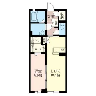 アラモアナ【1階】の間取り