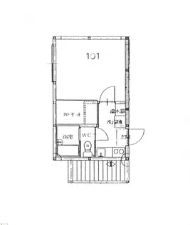プレオハイツA【1階】の間取り