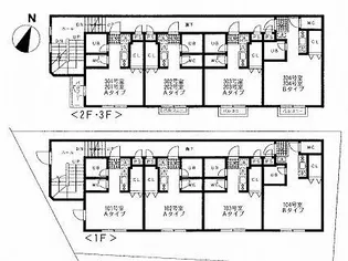 アトーレ小豆沢マンション【2階】の間取り