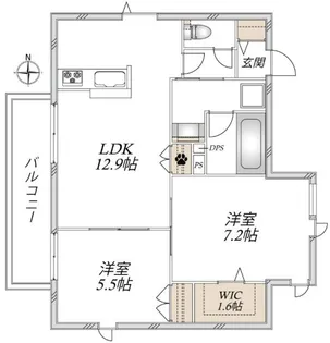 【新築☆旭化成ヘーベルメゾン】ヘーベルメゾン成増【3階】の間取り