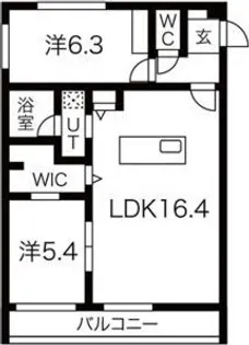 ciliegio円山(シリエージョ円山)【3階】の間取り
