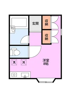 Casa la gauche【1階】の間取り