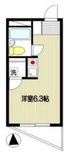 ダジュール生田【4階】の間取り