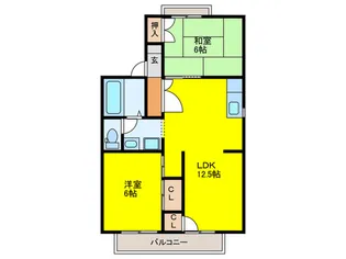 サンモール【2階】の間取り