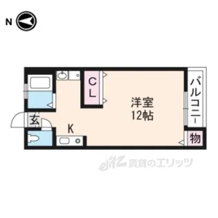 アベニール駒井沢【1階】の間取り