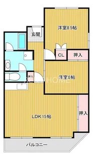アサヒマンション【3階】の間取り