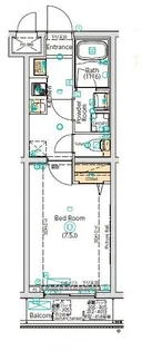 ヴォーガコルテ阿佐ヶ谷【1階】の間取り