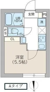 レピュア高円寺レジデンス【2階】の間取り