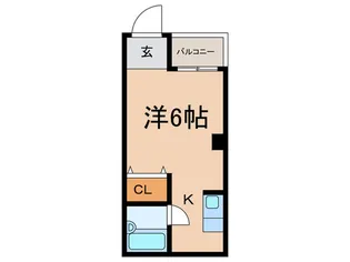 明賢三宮東ビル【4階】の間取り
