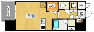 プライムアーバン薬院南【5階】の間取り