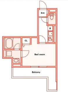 プランドール横浜【3階】の間取り