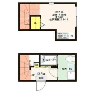 メゾン赤羽の間取り