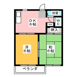メゾン白沢【2階】の間取り