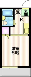 シティハイム シーサイドハイム【1階】の間取り