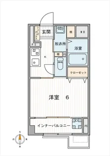 ラ・フェンテ【3階】の間取り