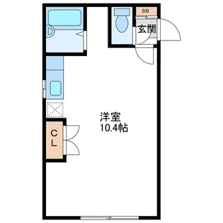 キャスティ86【1階】の間取り