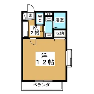 メゾン台原【2階】の間取り