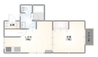 クレインネスト【1階】の間取り