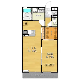 エスパース泉中央【2階】の間取り