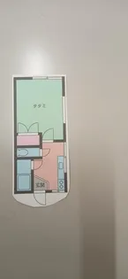 ハイツ草野【1階】の間取り