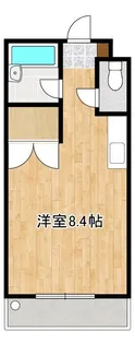アンプルール新屋敷【1階】の間取り
